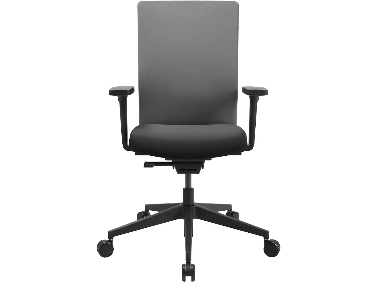 Topstar Bürodrehstuhl "AirWork G" mit Armlehnen, Sitz schwarz, Rücken grau