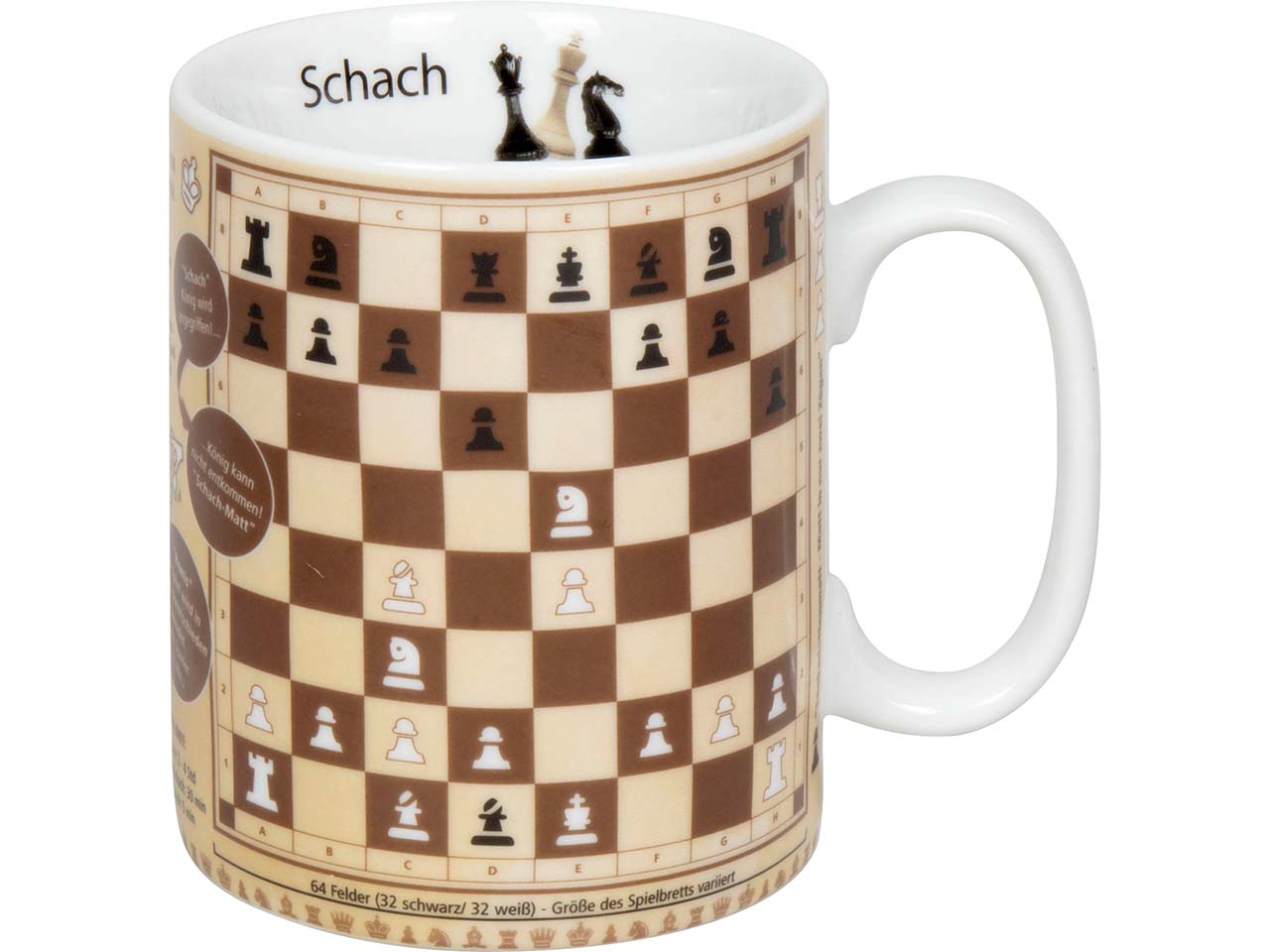 Könitz Tasse "Wissensbecher Schach"