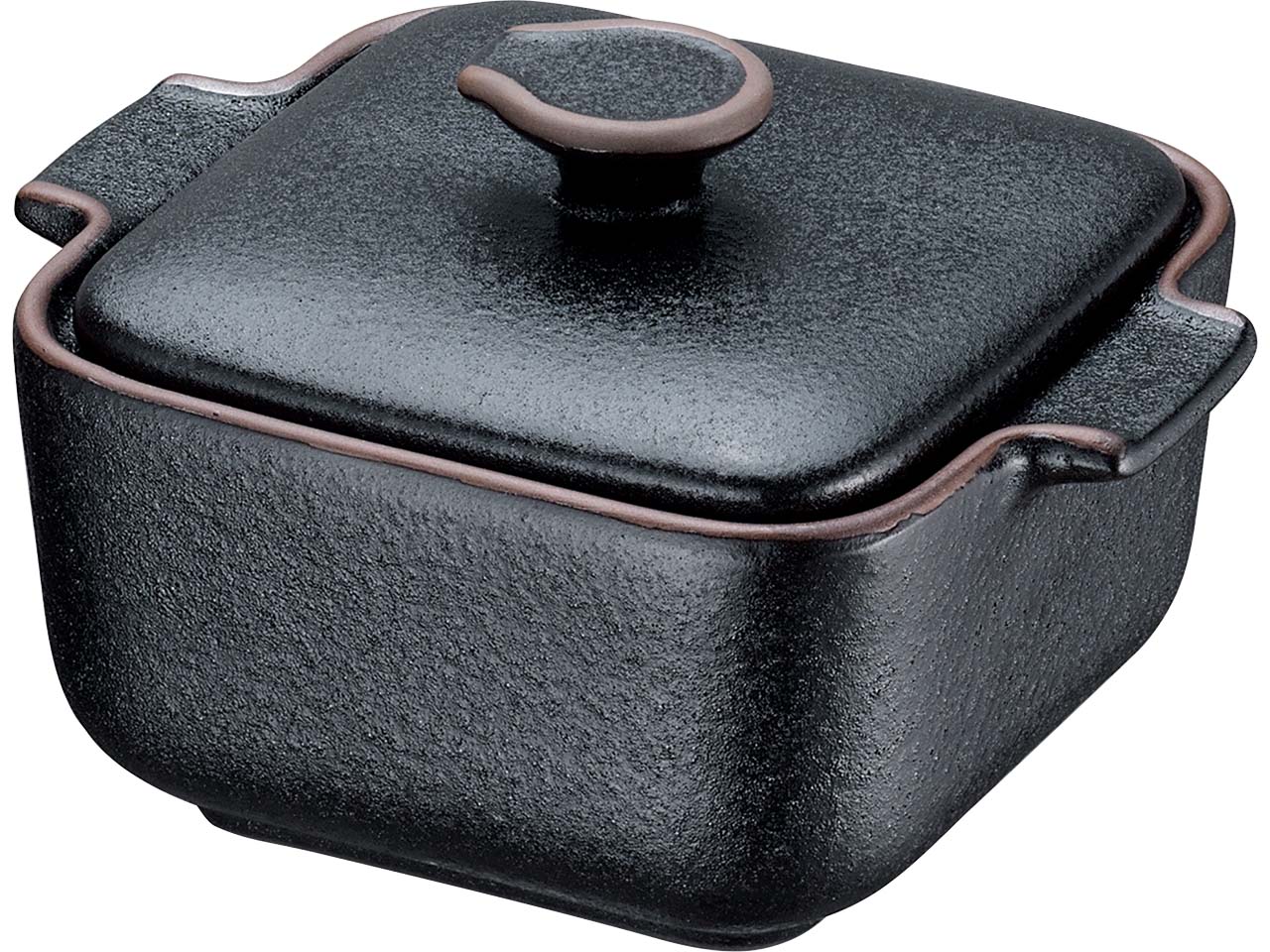 Zassenhaus Auflaufform mit Deckel "WORKER" eckig, aus Keramik