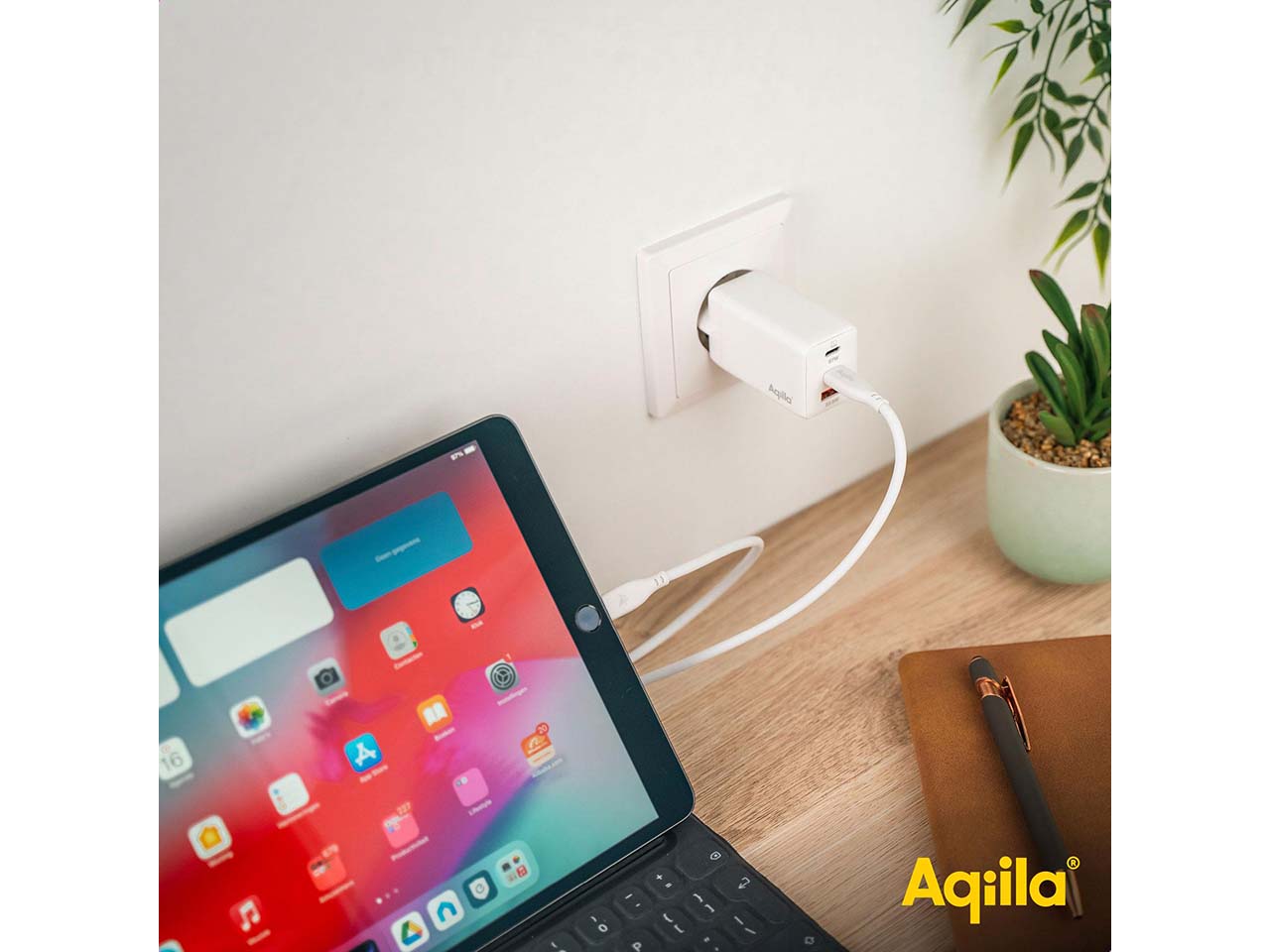 Aqiila USB Ladegerät und Ladeadapter "Chargebird W3"