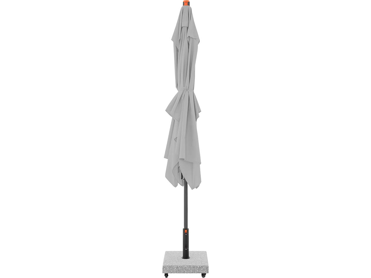 doppler Sonnenschirm "myZone Auto Tilt" 300 x 200 cm, HV, hellgrau
