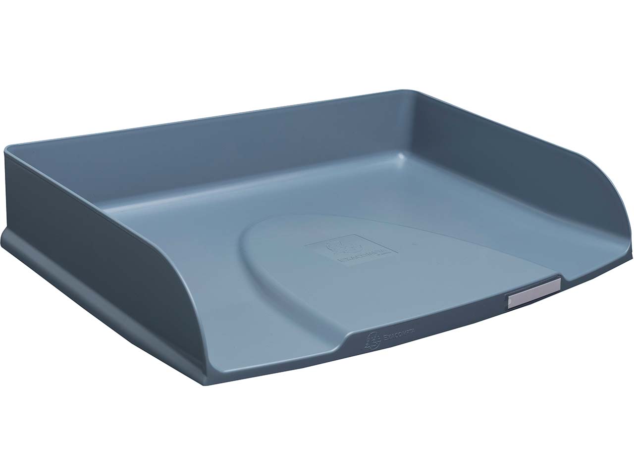 Exacompta Briefablage Querformat "Combo Styli AutentiK" DIN A4+, blau-grau Exacompta Briefablage Querformat "Combo Styli AutentiK" DIN A4+, blau-grau