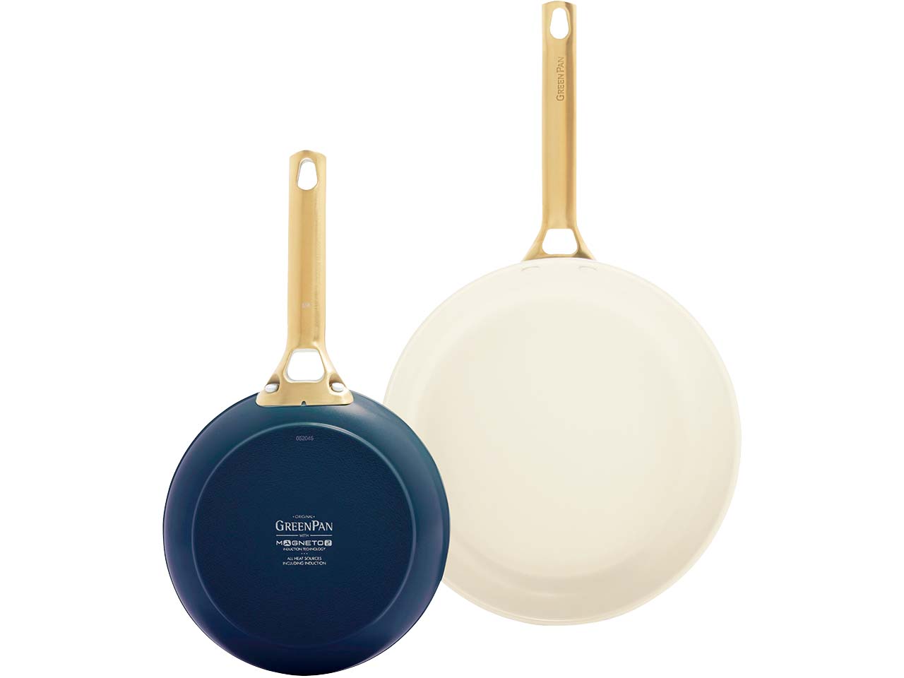 GreenPan Bratpfannenset "Padova Reserve" 2-teilig, marineblau