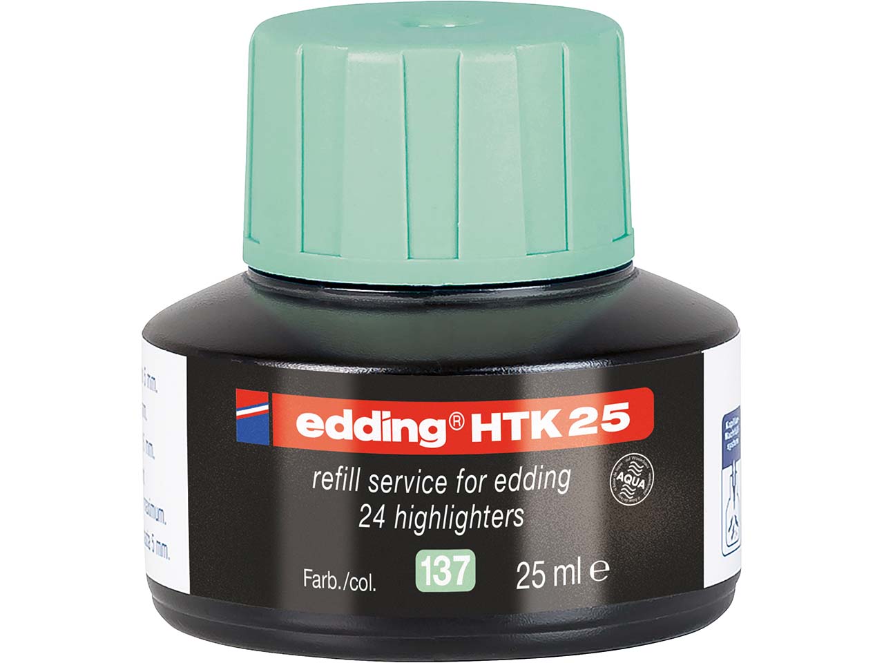 edding Nachfülltinte "HTK 25" für Textmarker "24 EcoLine" pastellgrün