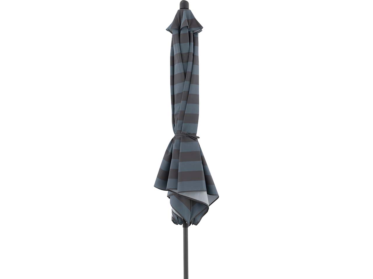 doppler Sonnenschirm "myZone Push Up" Ø 300 cm, HV, Blockstreifen anthrazit