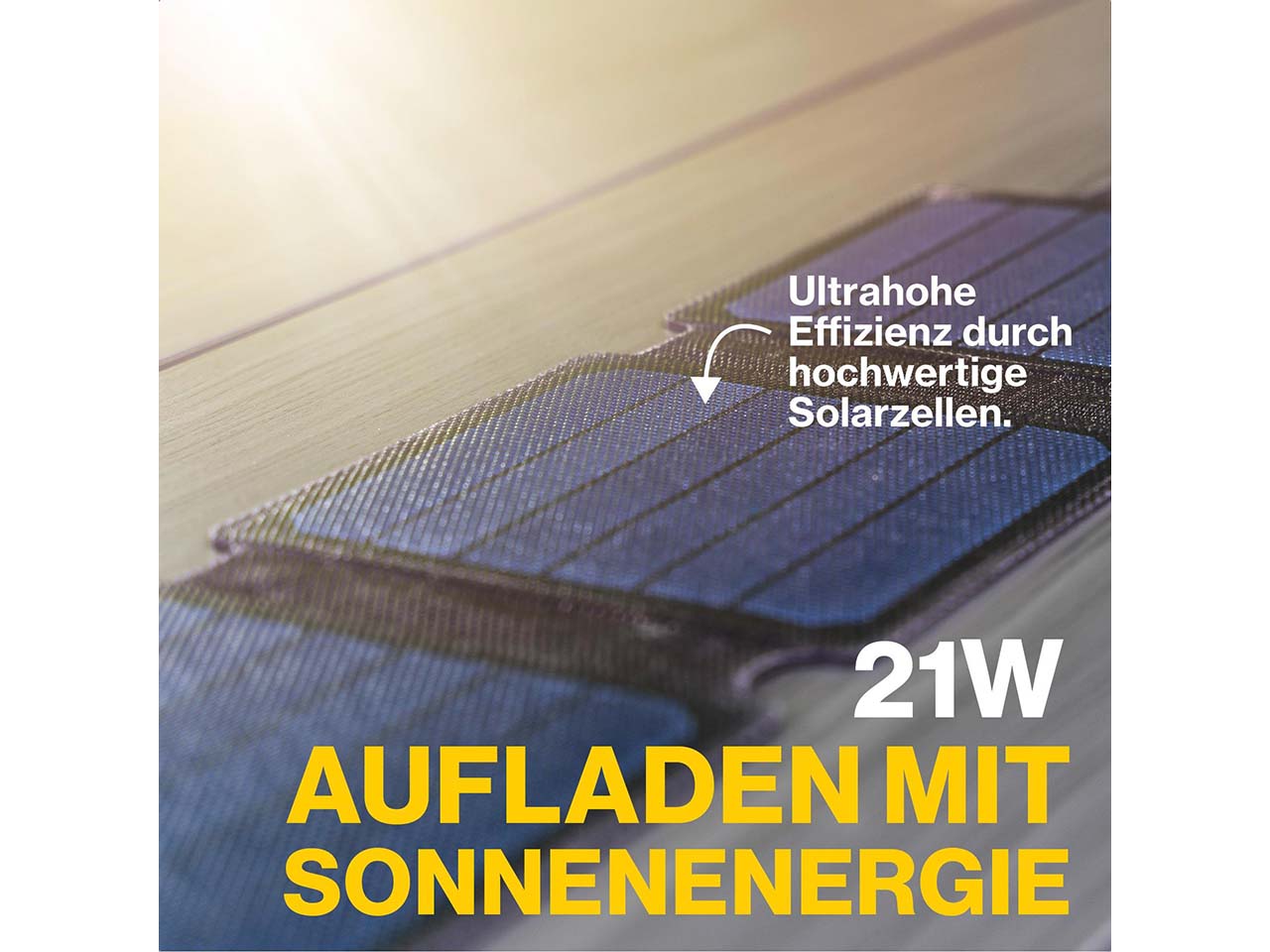 Aqiila tragbares Solarladegerät "Sunbird P21"
