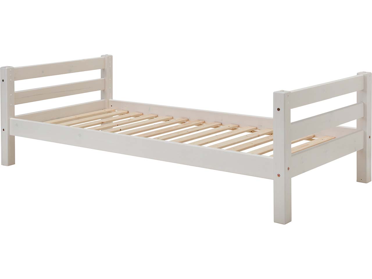 Bett "Infanskids" 140x200 cm, Kiefer weiß