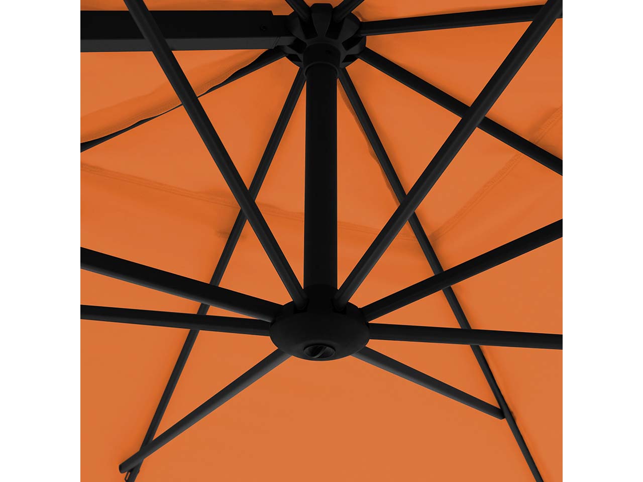 doppler Pendelschirm "myZone AX" 210 x 210 cm, orange