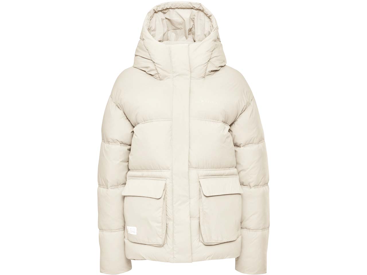 MAZINE Damen-Parka 'Moody Puffer' mit großen Taschen, greige, Gr. S