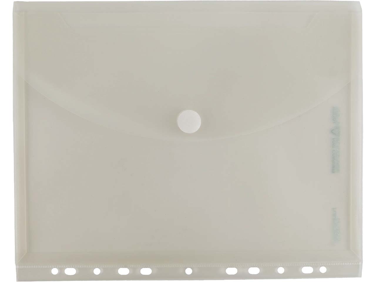 FolderSys "FolderGreen" Sichttasche A4 hoch mit umlaufender Dehnfalte