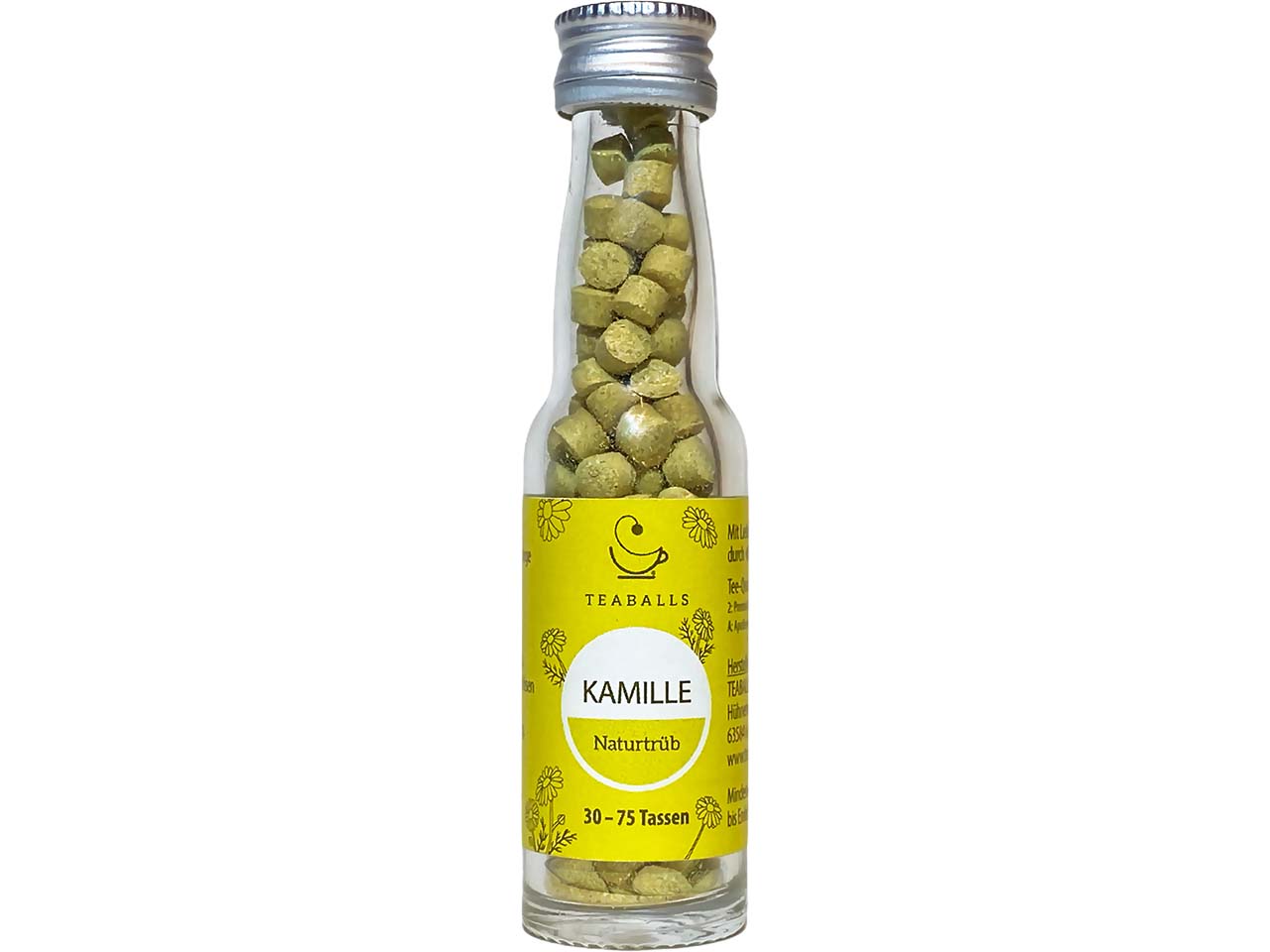 TEABALLS Bio-Kräutertee Kamille, 12 g