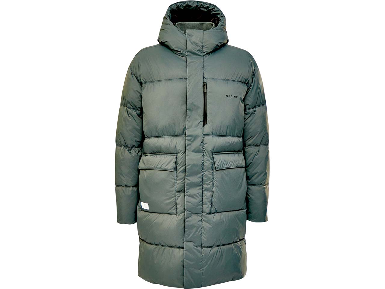 MAZINE Unisex-Steppmantel 'Moonbeam Puffer' mit großen Taschen, bottle, Gr. S