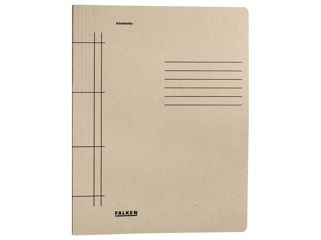 Falken Schnellhefter 250g/m² grau