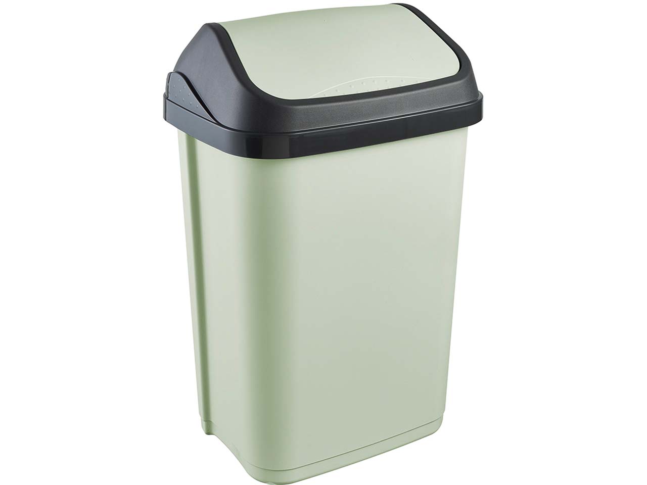 keeeper Abfalleimer "Swantje" mit Schwingdeckel, 50 l, soft green