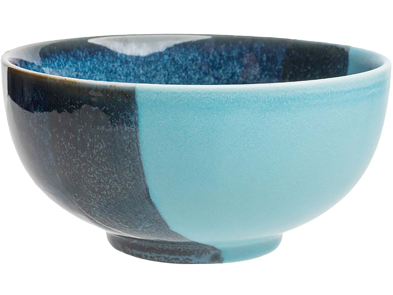 tranquillo Schüssel "INDUSTRIAL" aus Steingut Ø 17,3 cm, blue