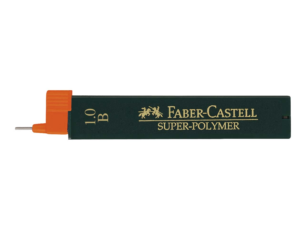 12 Faber-Castell Ersatzmine für Druckbleistifte "Super-Polymer" 1 mm B