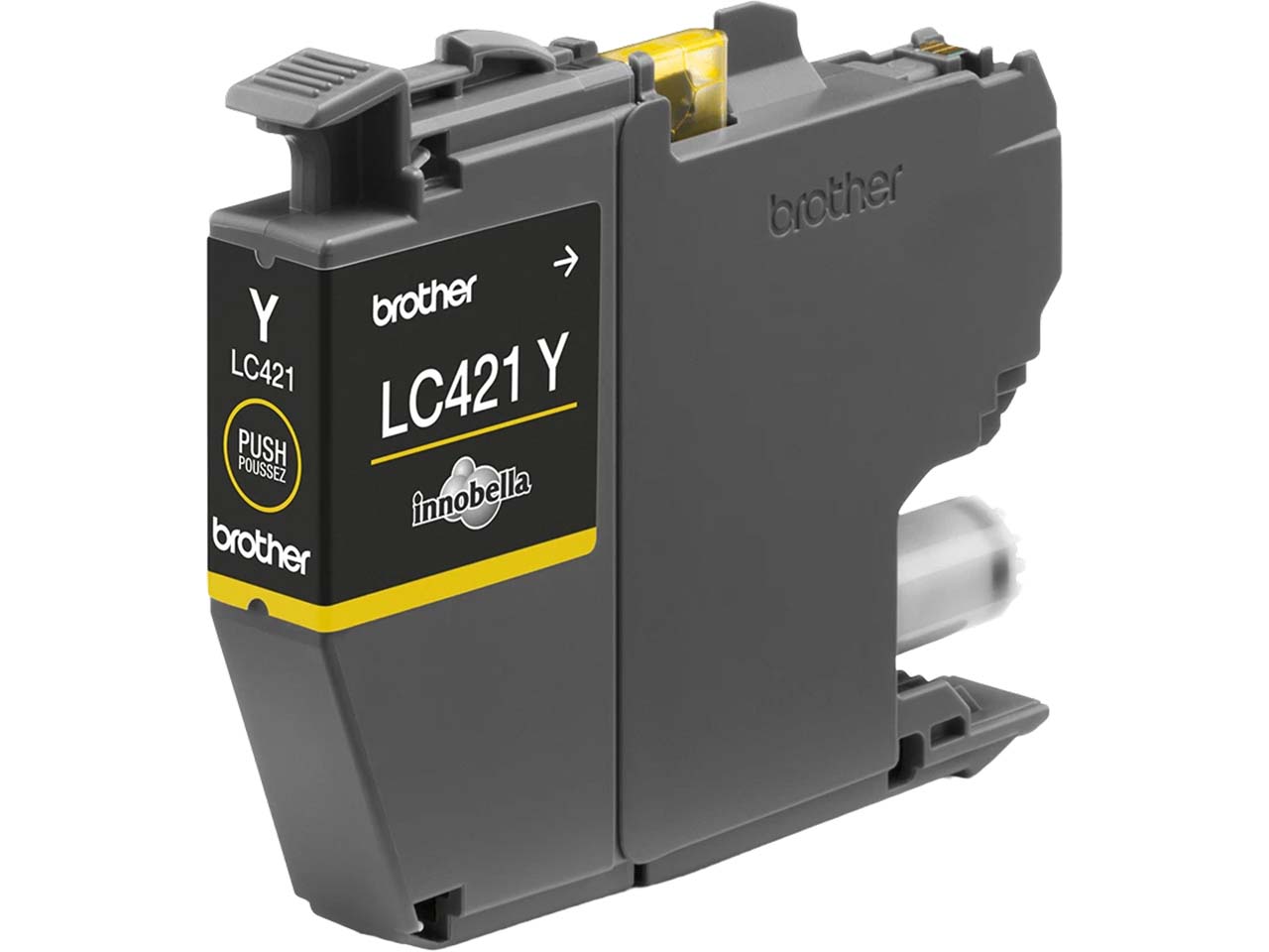 Brother Tintenpatrone LC-421Y gelb