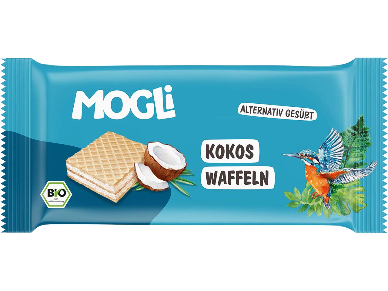 MOGLi Bio-Kokoswaffel, 15 g