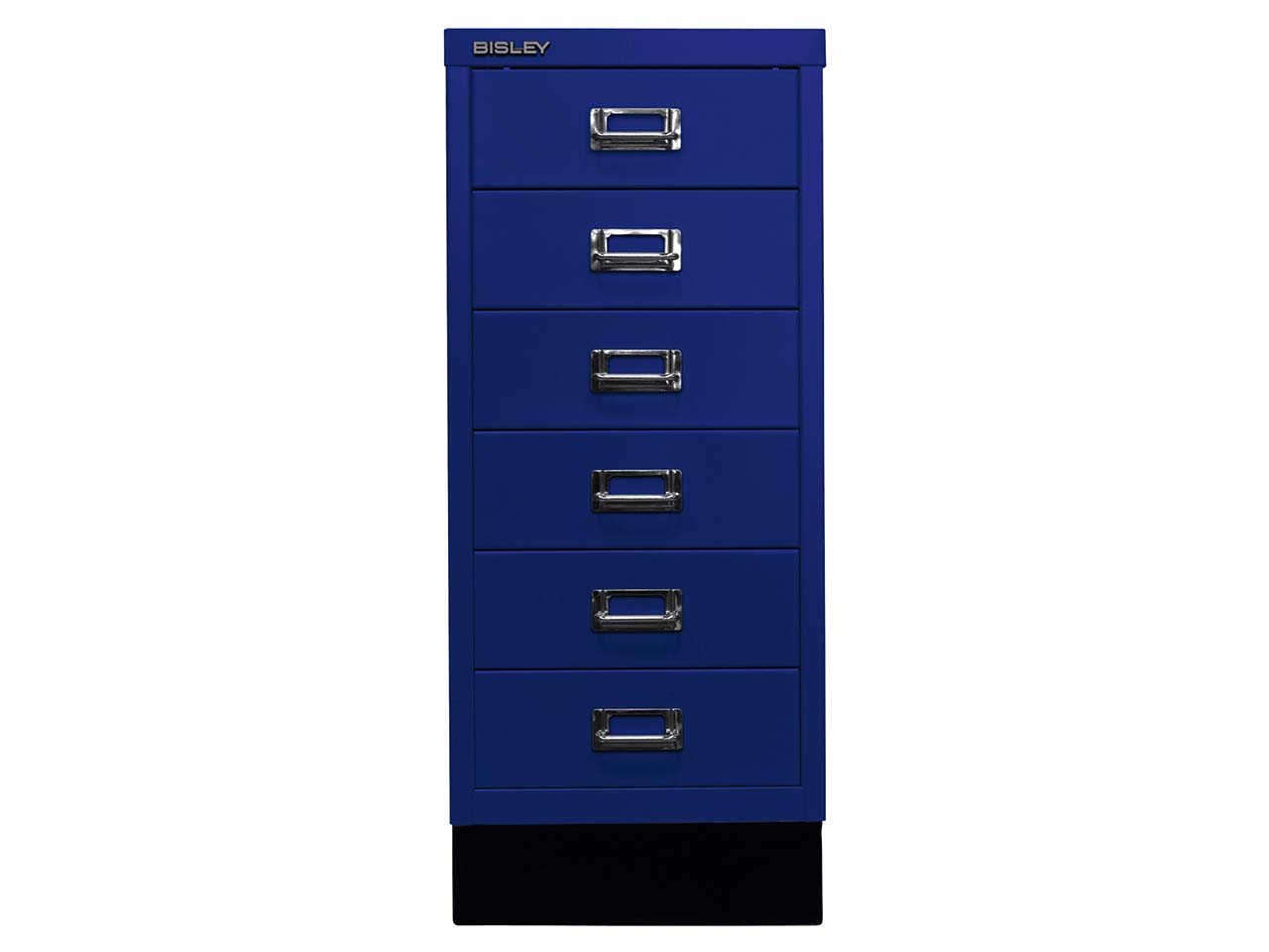 BISLEY Schubladenschrank "MultiDrawer" DIN A4 mit 6 Schubladen oxfordblau