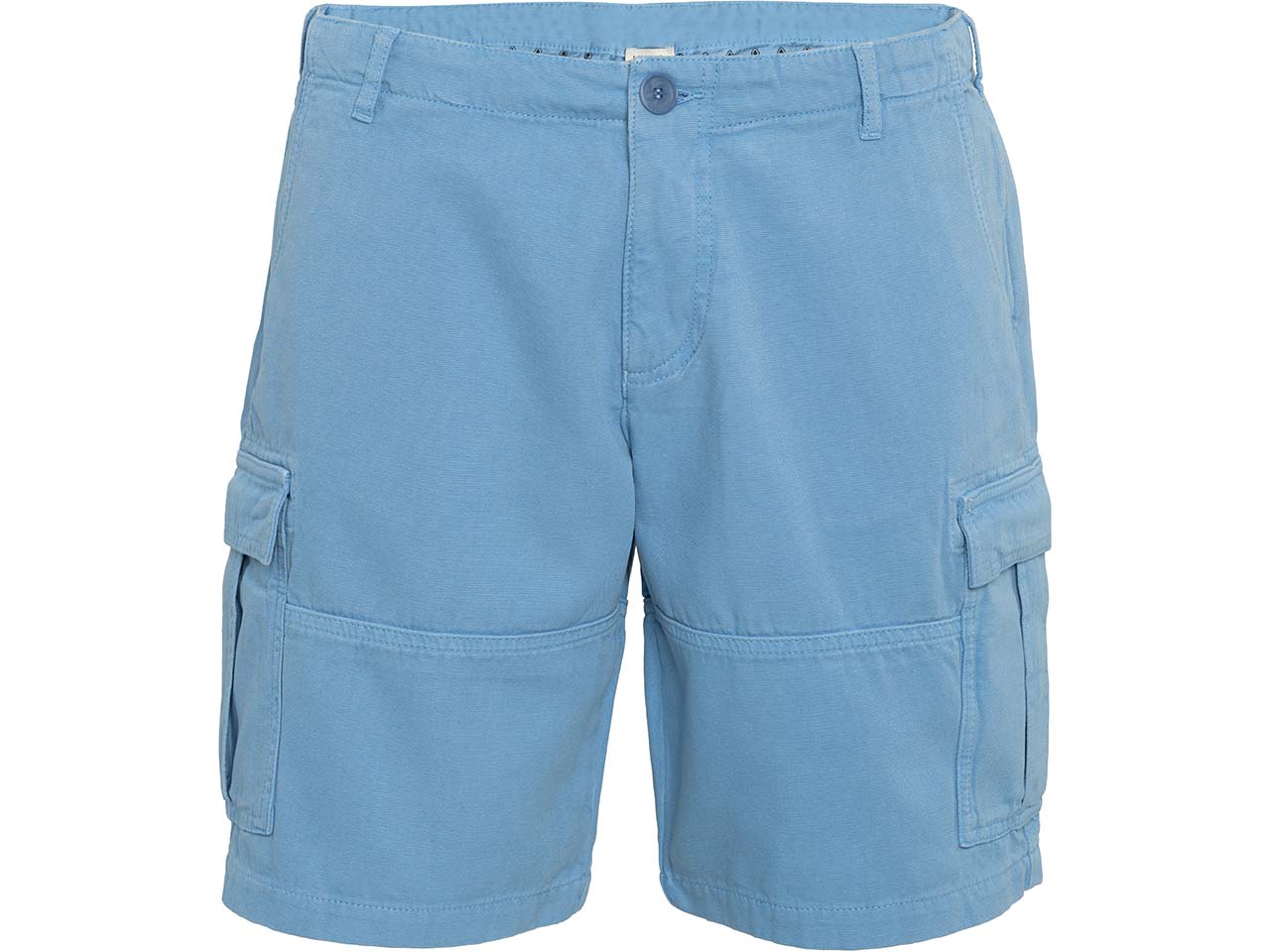 Living Crafts Bio-Herren-Bermuda "RICO" mit Cargotaschen, ozean, Gr. 33R