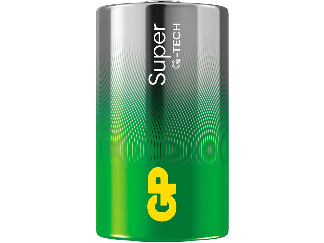 GP Battery Batterie Alkaline Super "Mono D", 1,5V, 2 Stk.