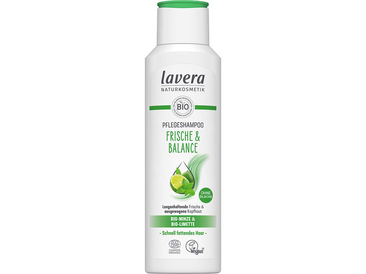 lavera Bio-Pflegeshampoo "Frische & Balance", 250 ml