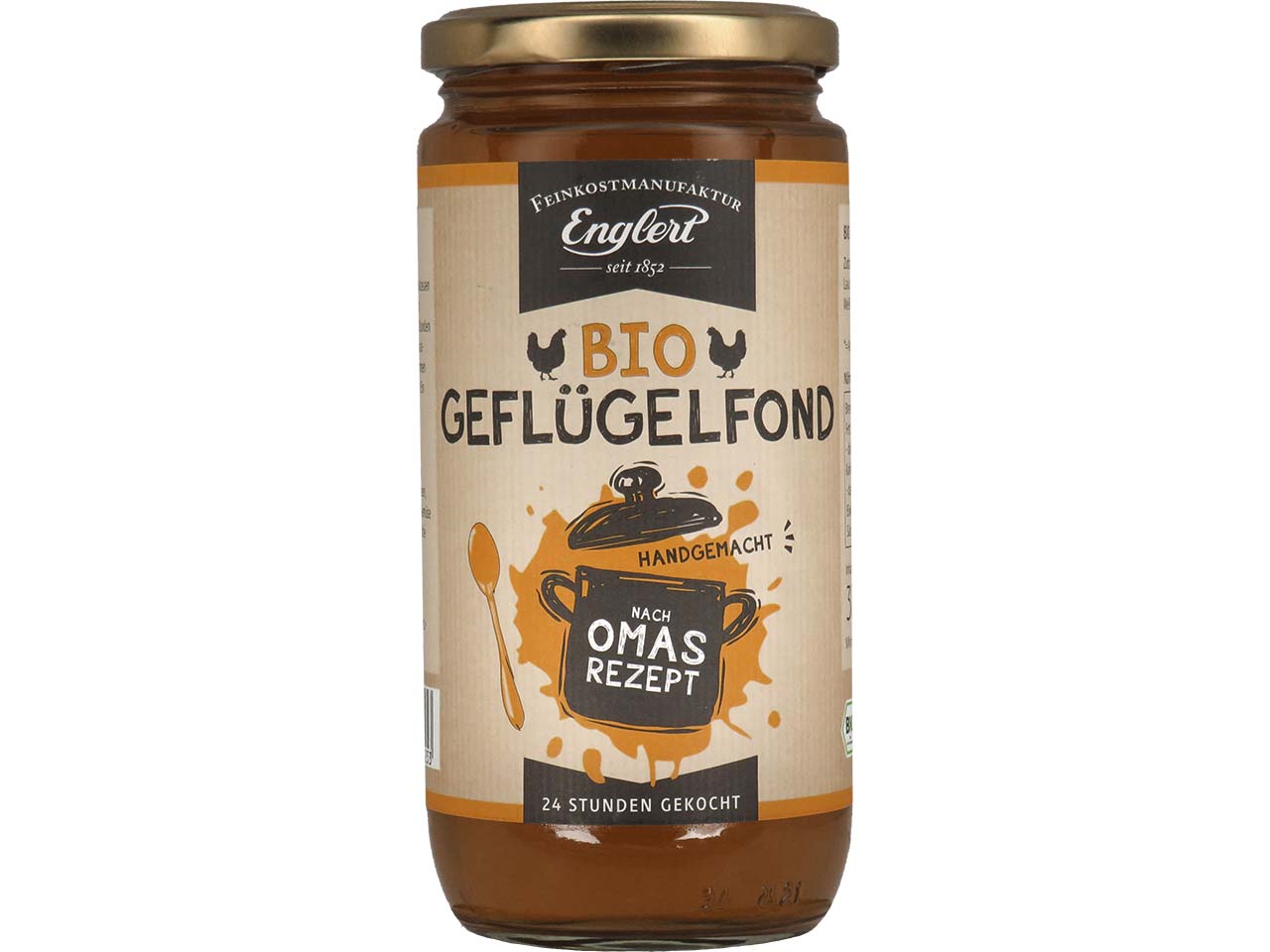 Feinkost Englert Bio-Geflügelfond, 380 ml