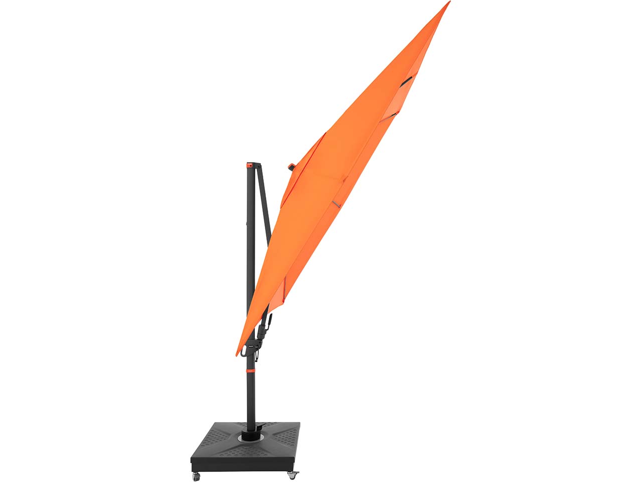 doppler Pendelschirm "myZone AX" 280 x 280 cm, orange