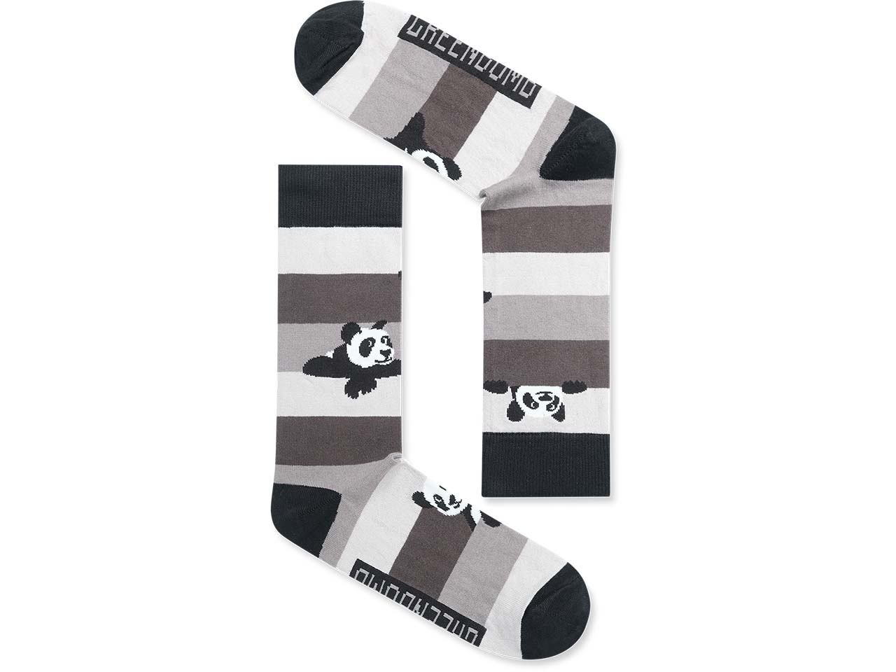 GREENBOMB Bio-Socken 'Panda Stripes', mix, Gr. 41/46