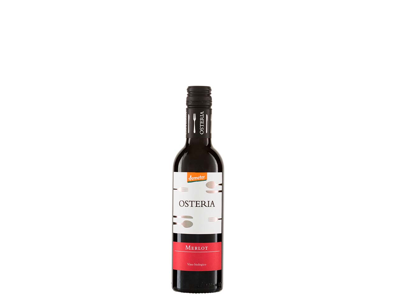 Bio-Rotwein Merlot "OSTERIA" IGT 0,375 l