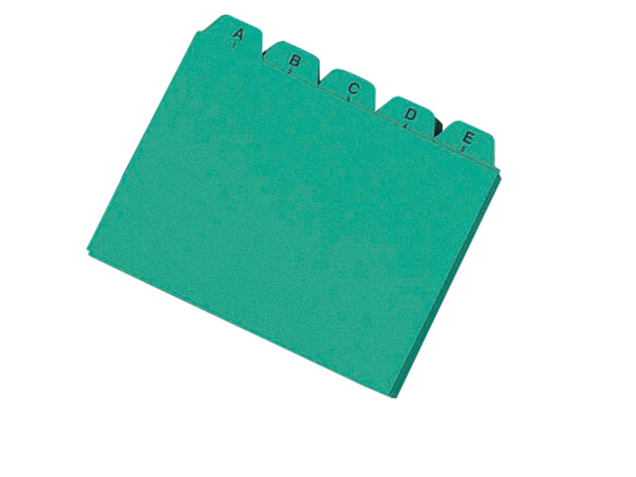 Karteiregister A-Z, A5 grün