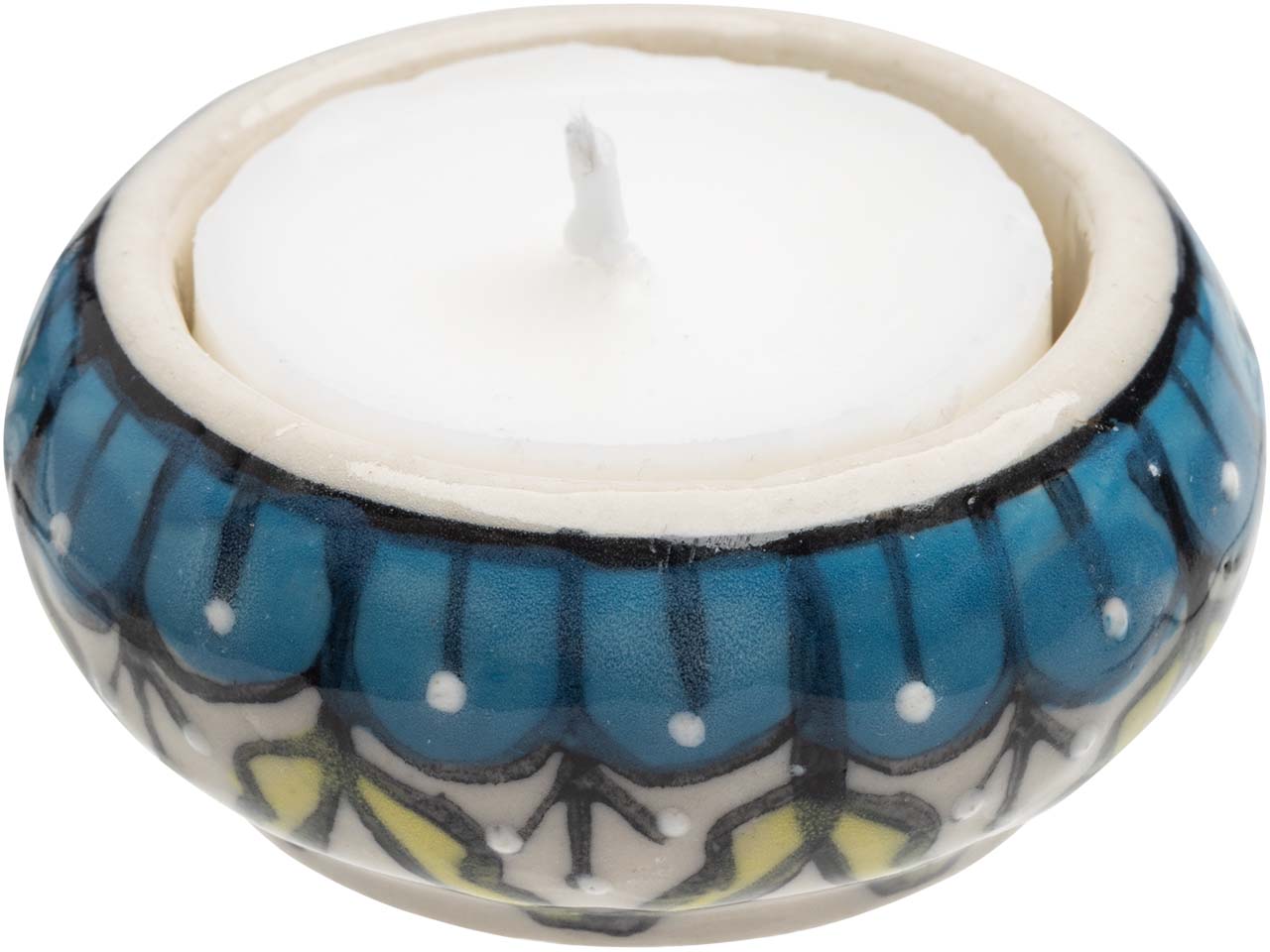 tranquillo Teelichthalter "TRADITIONAL" blau