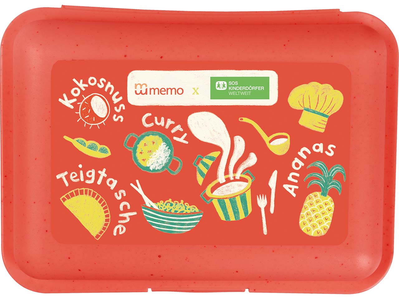 memo x SOS-Kinderdörfer weltweit Lunchbox