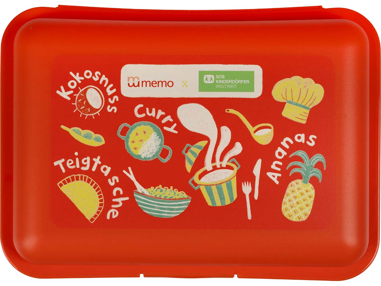 memo x SOS-Kinderdörfer weltweit Lunchbox