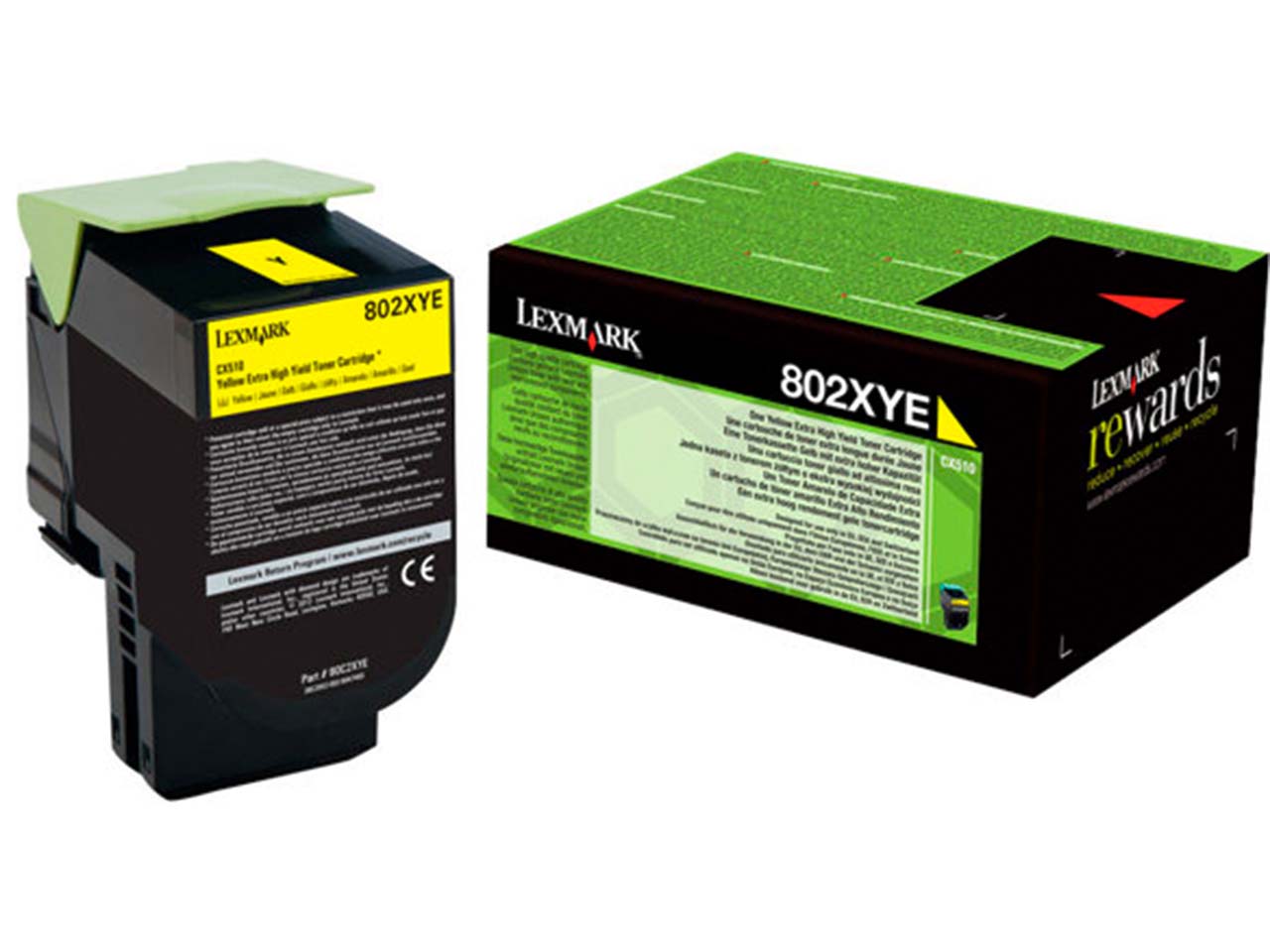 Lexmark Toner 80C2XYE "Corporate" XL gelb