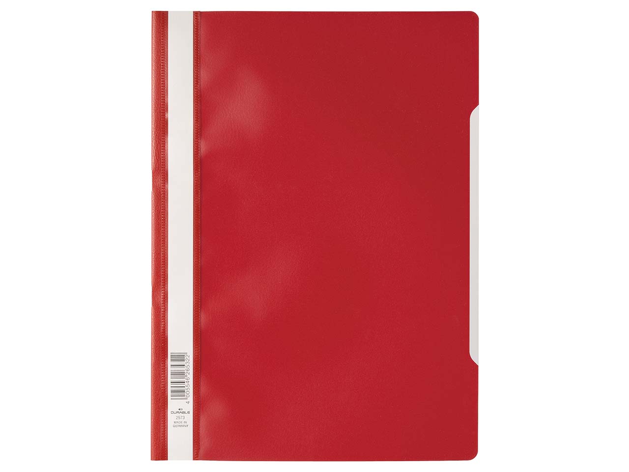 DURABLE Schnellhefter aus PP rot