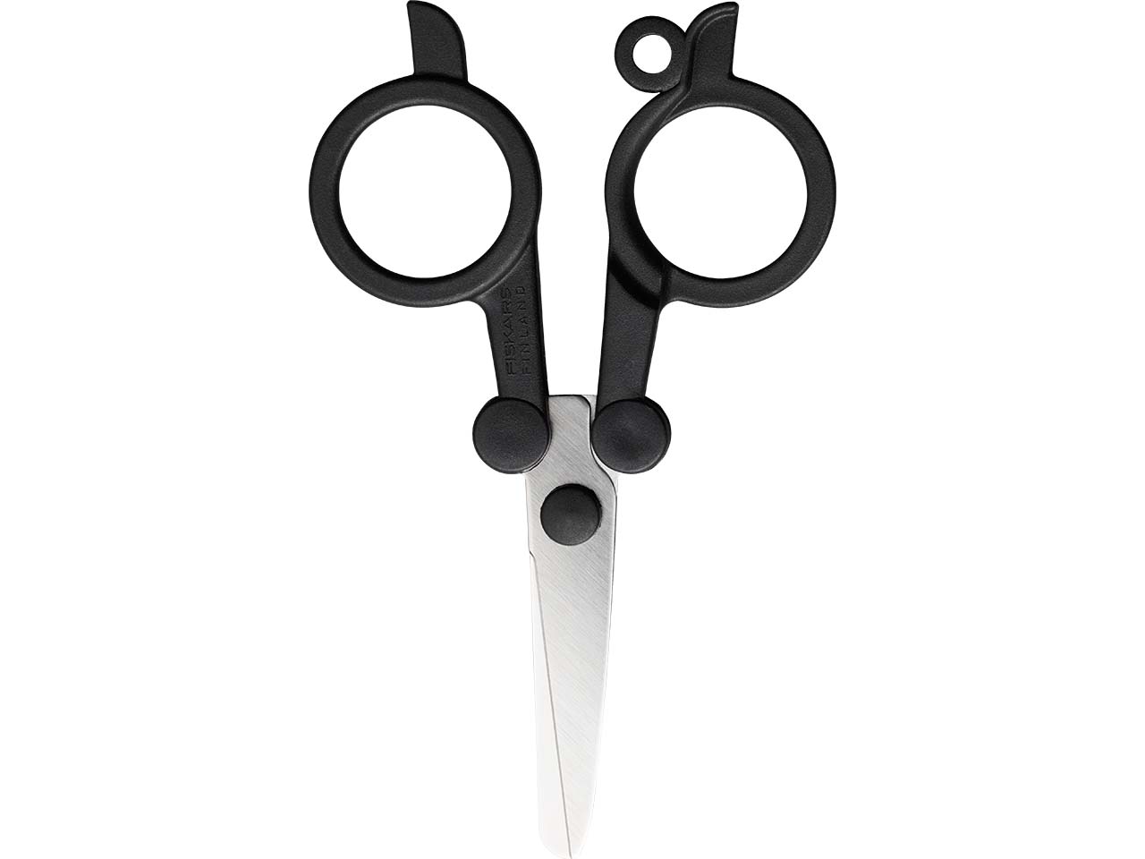Fiskars Klappbare Schere "FF ReNew" aus Recyclingkunststoff, 11 cm
