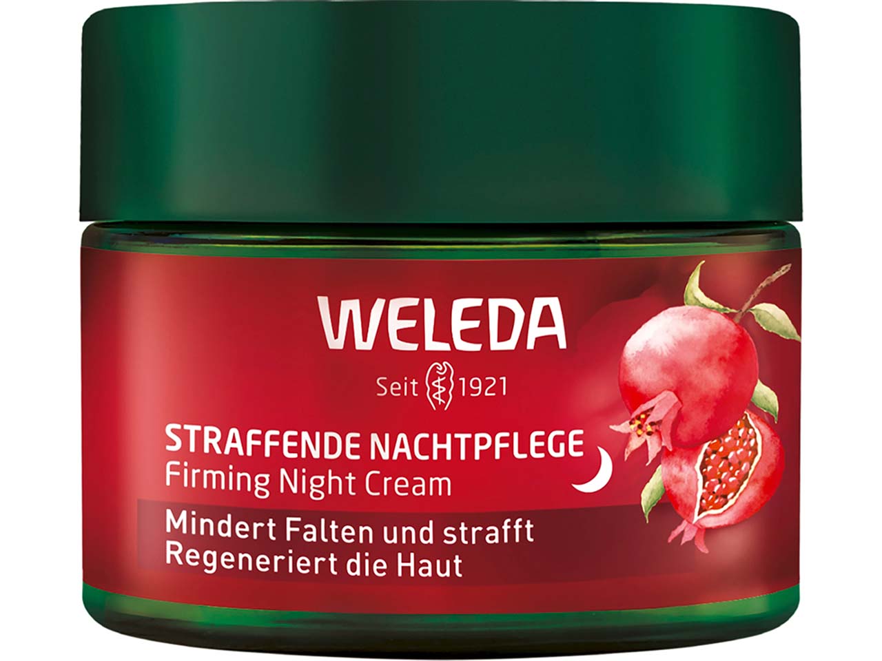 WELEDA Straffende Bio-Nachtpflege mit Granatapfel, 40 ml