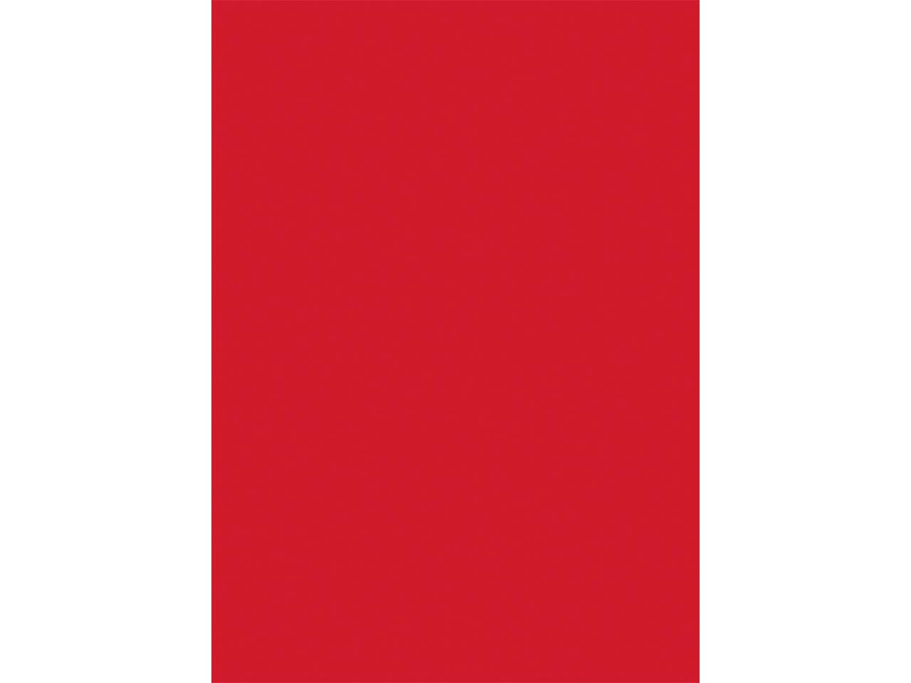 folia Tonpapier, 130 g/m², 50 x 70 cm, 10 Bogen, hochrot