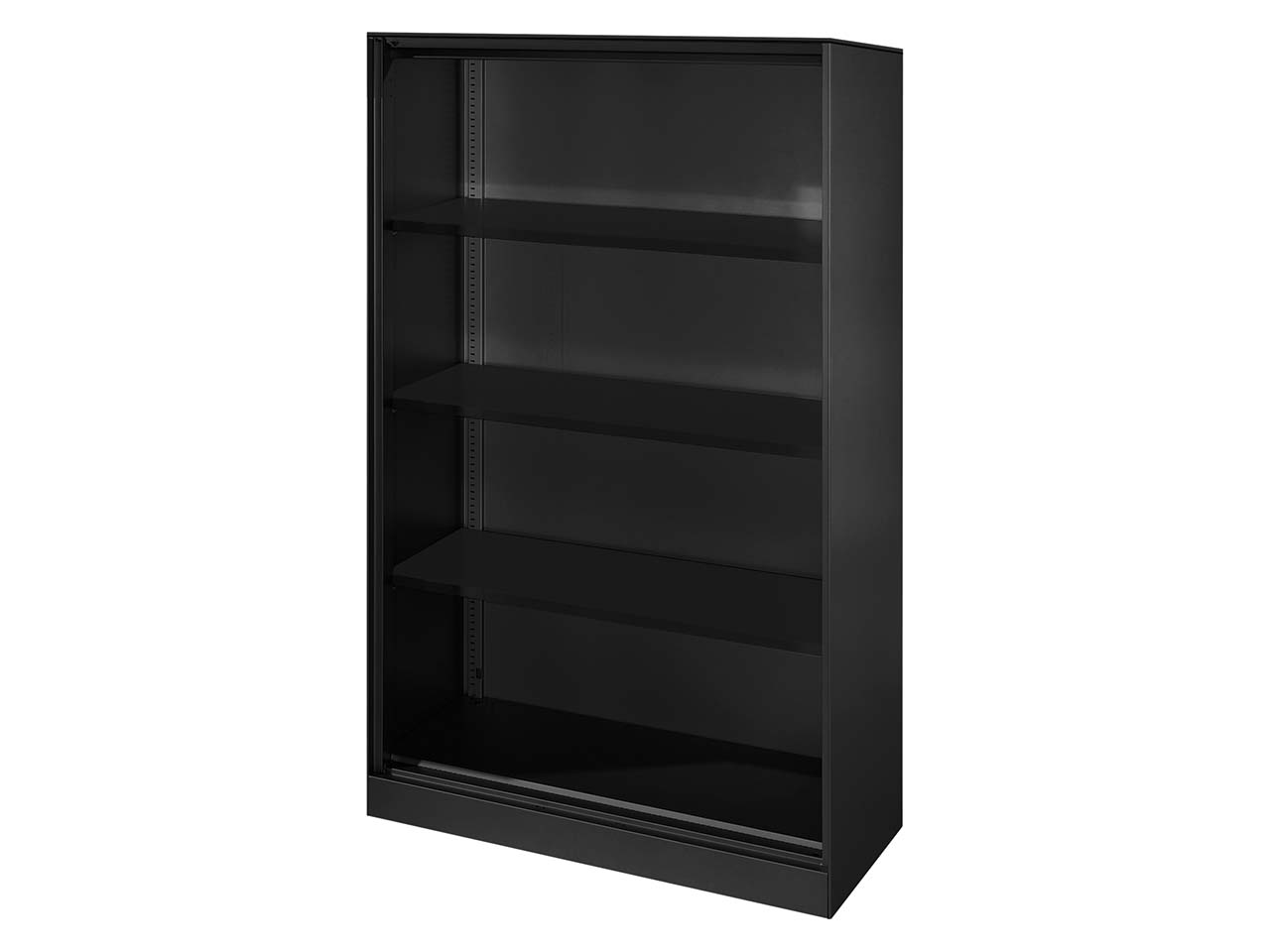Regal "CONTACT", Höhe 163,5 cm  (BxT) 100 x 43,5 , schwarz