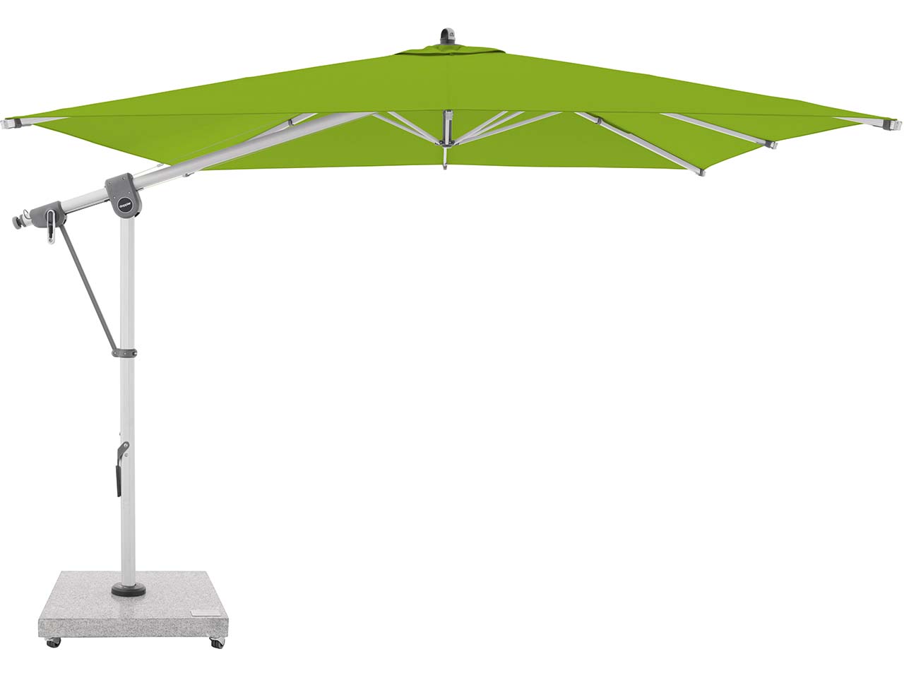 doppler Pendelschirm 'EXPERT' 300 x 300 cm, smaragd