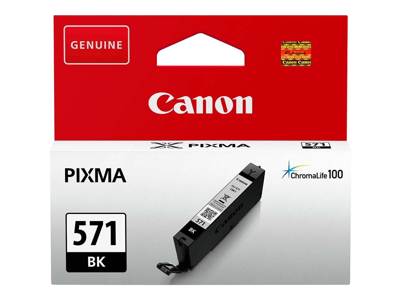 Canon Tintenpatrone CLI-571BK schwarz