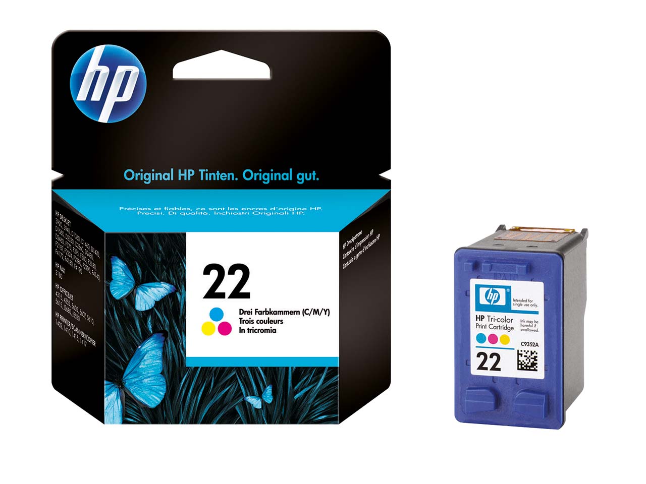 hp Druckkopf C9352AE, Nr. 22 color