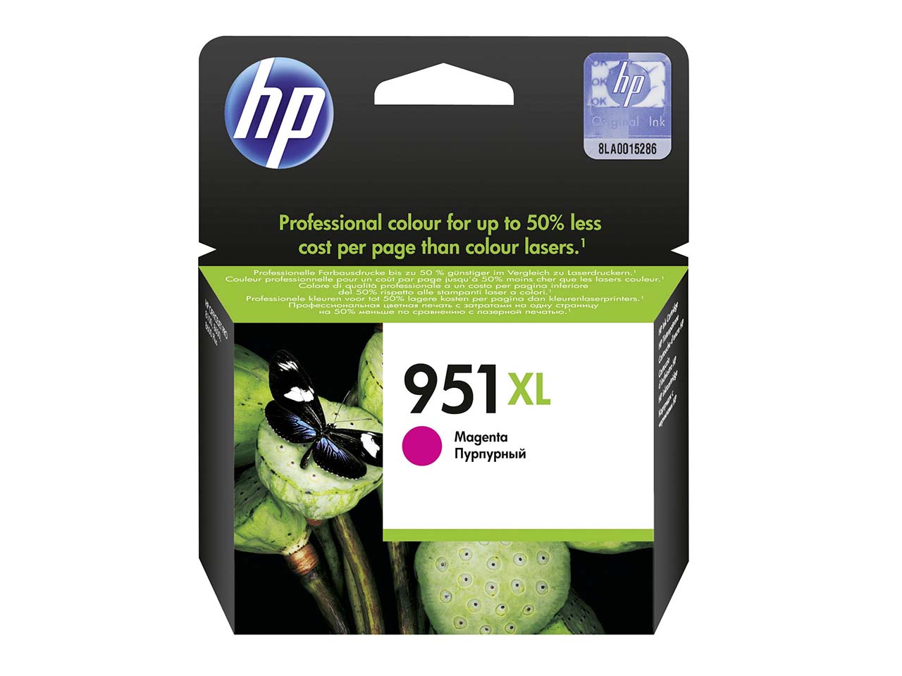 hp Tintenpatrone CN047AE, Nr. 951 XL magenta