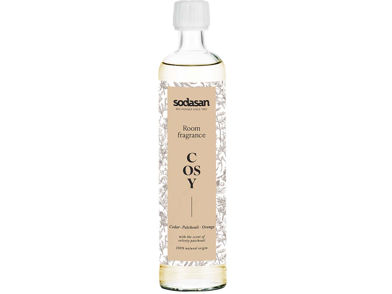 Sodasan Nachfüller für Raumduft "COSY" mit Cedar, Patchouli und Orange, 500 ml