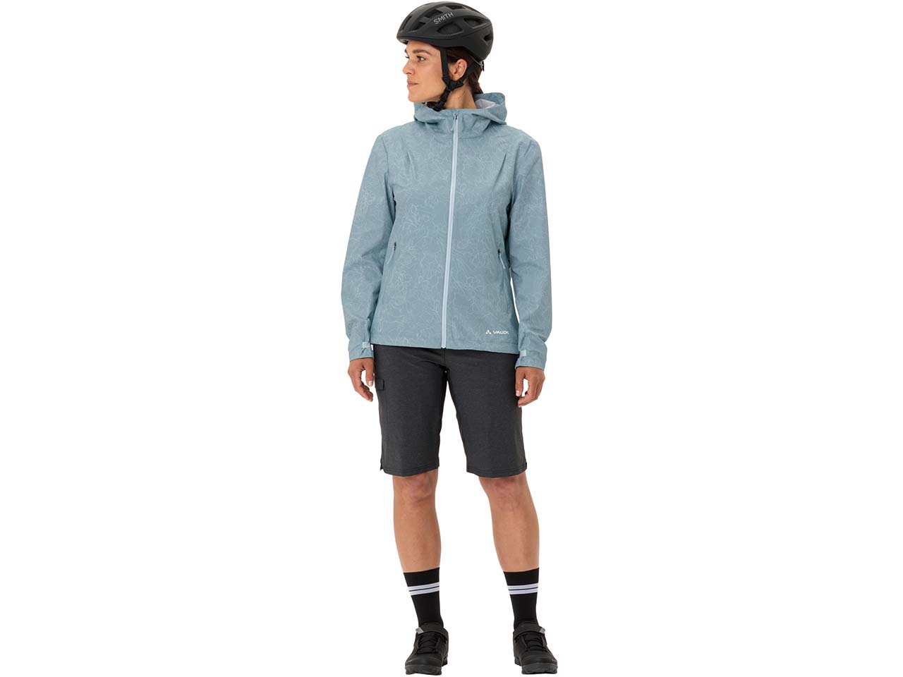 VAUDE Damen-Windjacke "Adlux Air" mit Rückenventilation, nordic blue, Gr. 36