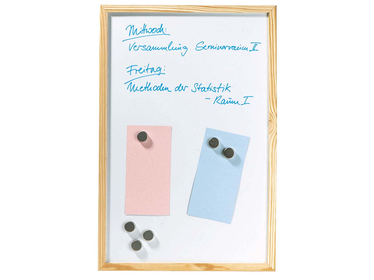 Weißwandtafel 40x60cm mit Holzrahmen