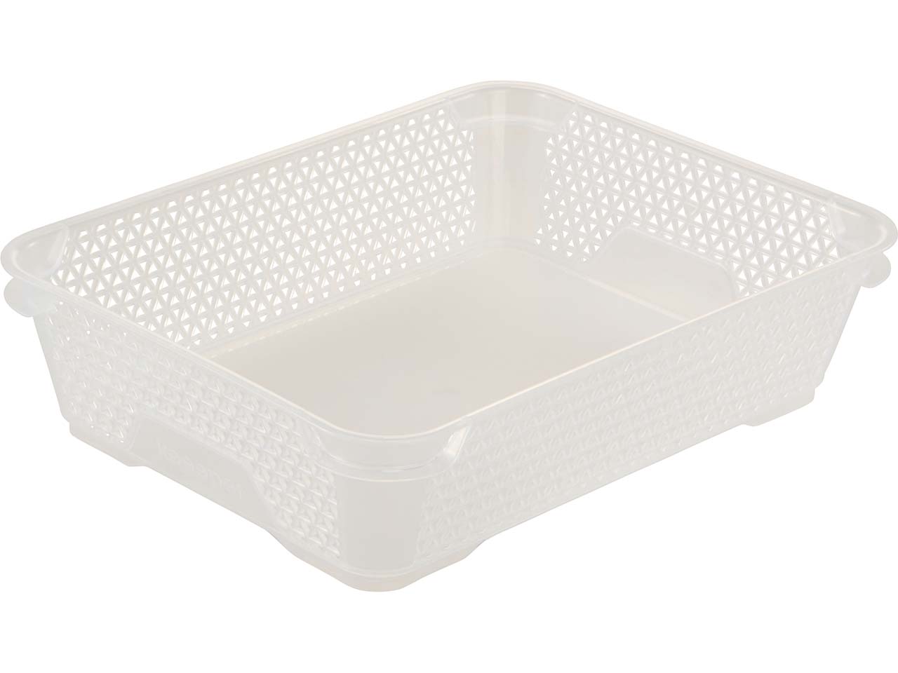 keeeper Korb "Mirko" stapelbar A5, natural transparent