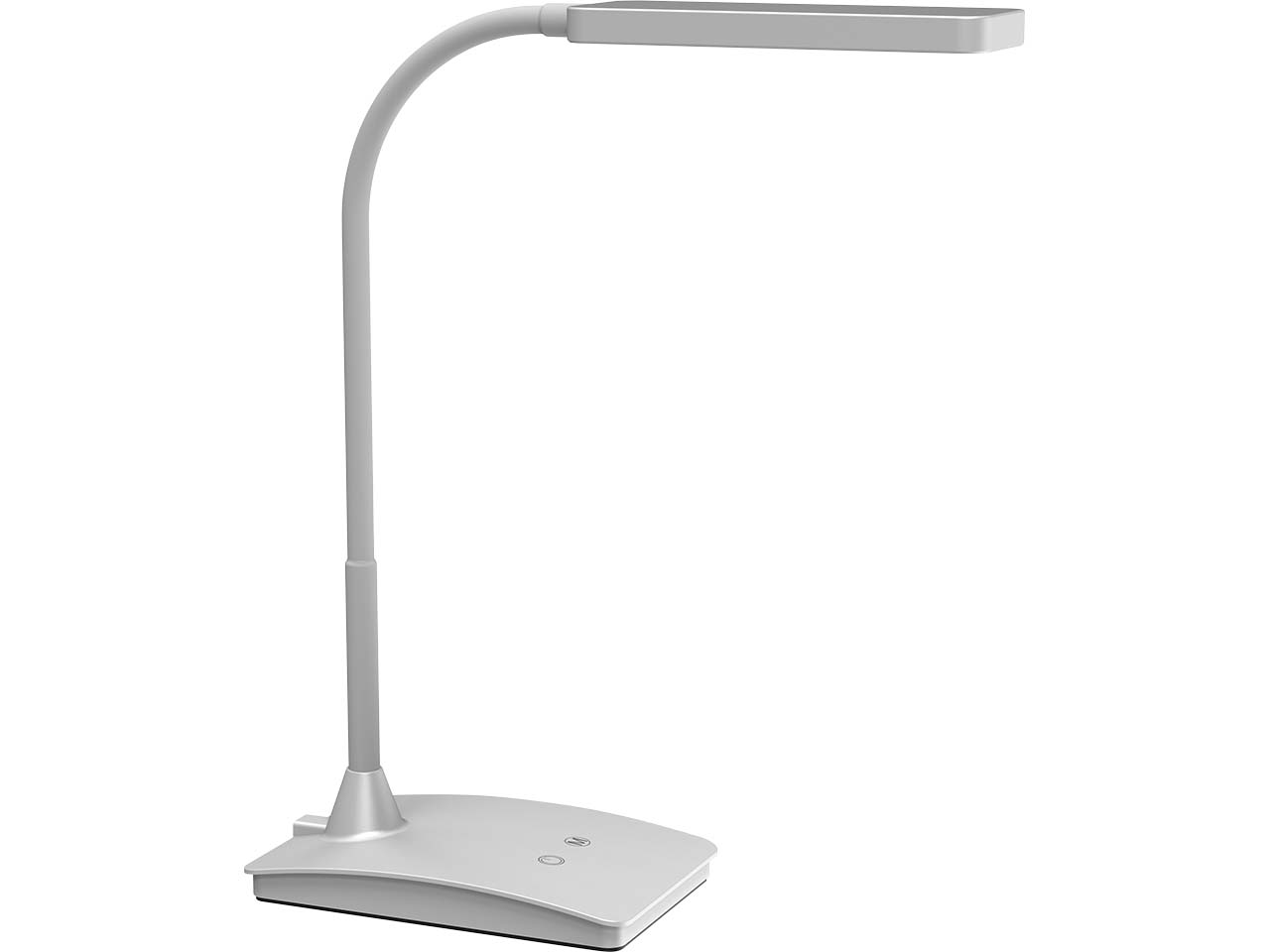 MAUL LED-Tischleuchte "MAULpearly" colour vario, dimmbar, silber