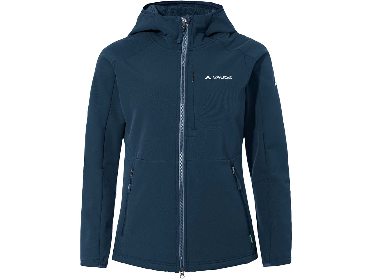 VAUDE Damen-Sturm-Fleecejacke "Elope" mit angerauhter Innenseite, dark sea, Gr. 36